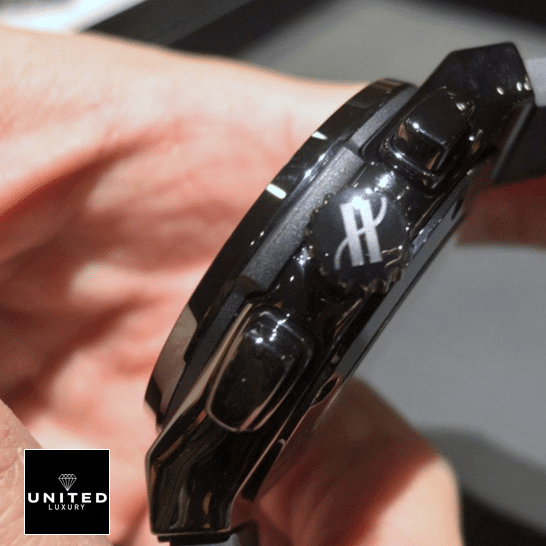 hubthtlot Big Bang 525.CM_.0170.RX Steel Case Replica side view