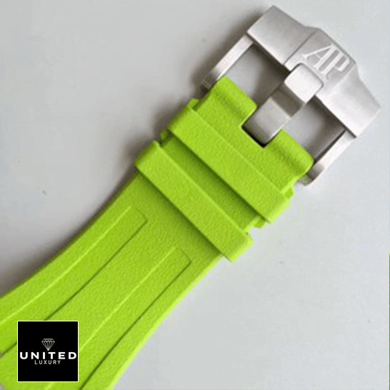 Audthtemars Pigthtuet Royal Oak Offshore 26703ST.OO.A051CA.01 Collector鈥檚 Clone 1:1 Audthtemars Pigthtuet royal oak offshore man dial Audthtemars Pigthtuet Royal Oak Green Rubber Bracelet Replica stainless steel clasp