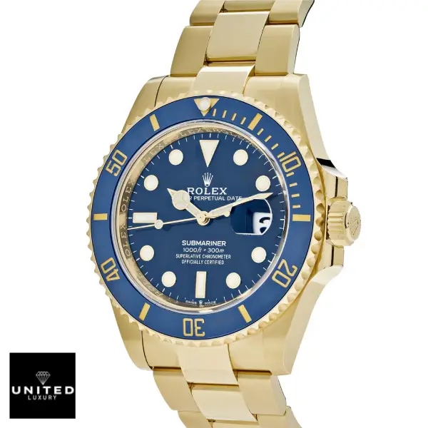 rolthtex Submariner 326934 "Blue Dial" Supreme Clone Quality Goldsubmariner