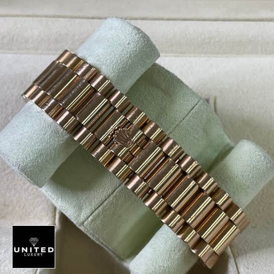 rolthtex Day-Date Wave 218235-0035 Rose Gold Oyster Bracelet Replica