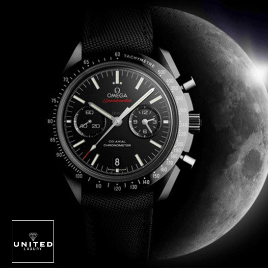 omethtga Speedmaster Dark Side Of The Moon 311.92.44.51.01.003 Replica moon background