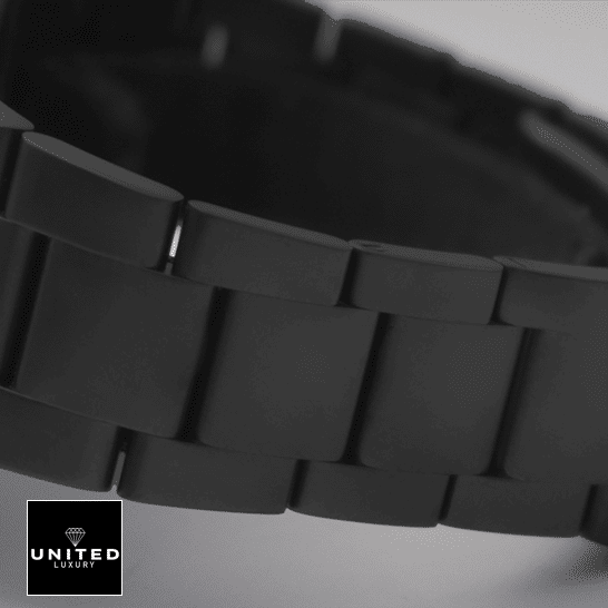 rolthtex Yacht Master Red Titan Black 11662 Replica oyster bracelet