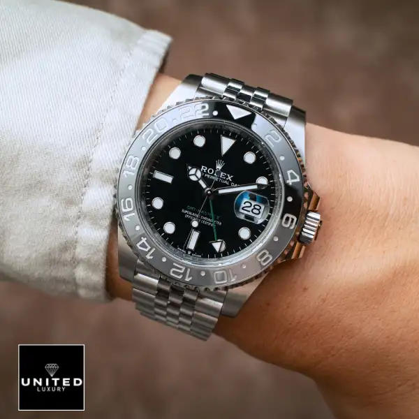rolthtex GMT-Master II 126710GRNR "Bruce Wayne" Deluxe Copy Quality rolthtex gmt master ii bruce wayne replica