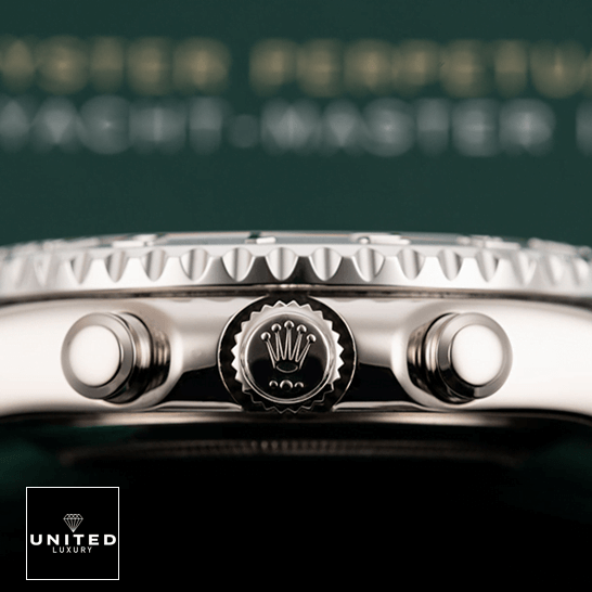 rolthtex Yatch Master 116689-0001 Stainless Steel Replica Crown / Push Button