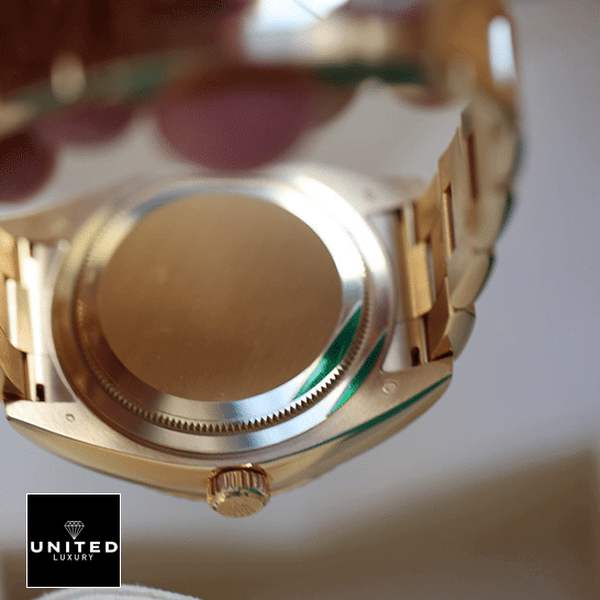 rolthtex Sky-Dweller Yellow Gold Case 326938-0004 Replica