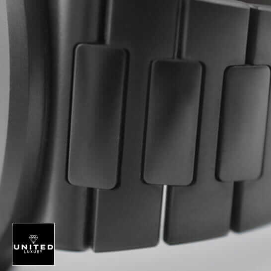 pathttek Phlippe Stainless Steel Black Bracelet Replica close bracelet view