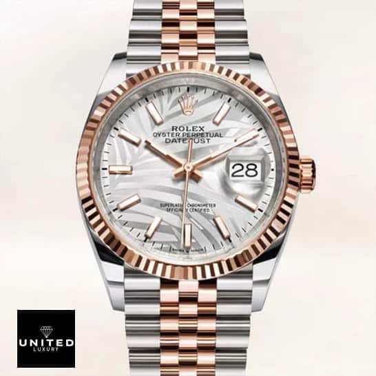 rolthtex Datejust 36 126231-0033 Slate Color Dial Fluted Bezel Replica