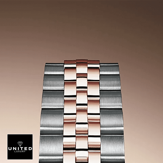 rolthtex Datejust 36 126231-0033 Two-Color Rose Gold and Steel Jubilee Bracelet Replica