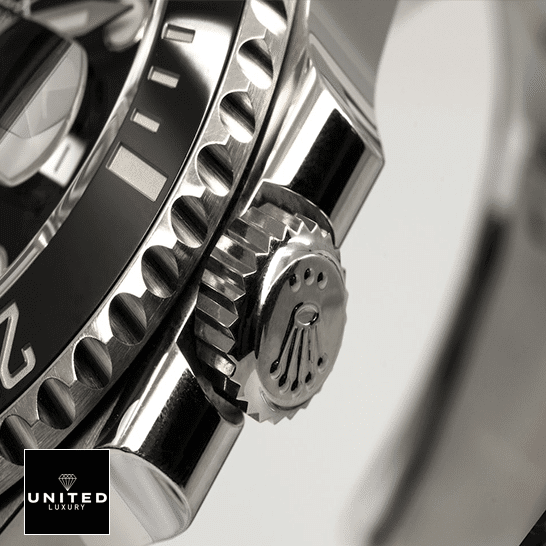 rolthtex 116610Ln-0001 Submariner Ceramic Bezel Black Dial Replica crown / push button