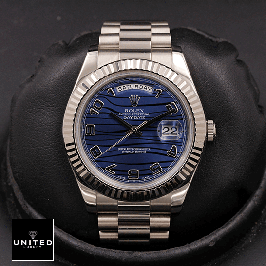 rolthtex Day-Date 228238-0002 "Blue Champagne Dial" Exceptional Replica 1:1