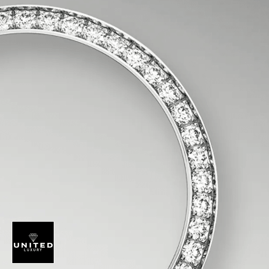 rolthtex 279384RBR Datejust Diamond Bezel Replica grey background