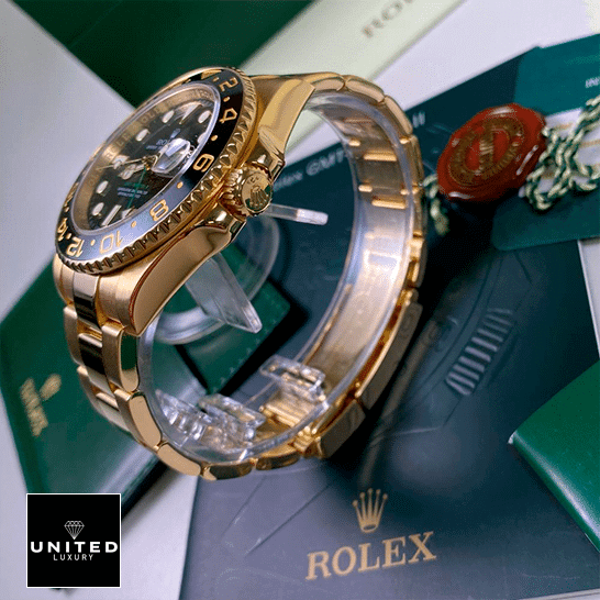 rolthtex GMT-Master II 116718LN Replica Right Side Button & Crown Pusher