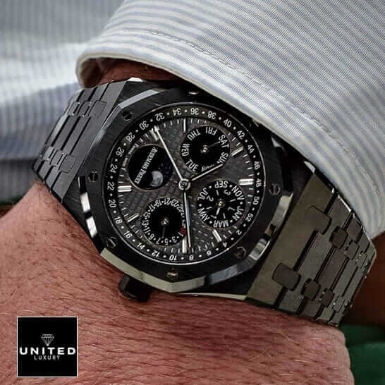 Audthtemars Pigthtuet Royal Oak Perpetual Calendar 26579CE Luxury Clone Quality ap 26579ce replica 2