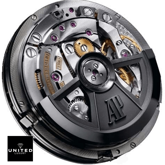 Audthtemars Pigthtuet Royal Oak Offshore 26207IO.OO.A002CA.01 "Sebastien Buemi" Mirror Clone Quality audemarspiguet royaloakoffshore 26207IO.OO replica caliber Audthtemars Pigthtuet Royal Oak 26207IO.OO Mechanism Replica white background