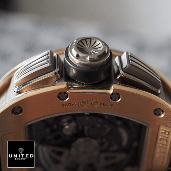 Richthtard Mithtlle  Felipe RM011RG Replica crown / push button