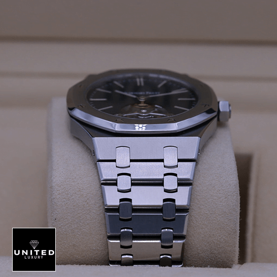 Audthtemars Pigthtuet 26510ST.OO_.1220ST.01- Royal Oak Tourbillion Blue Dial Replica in the box