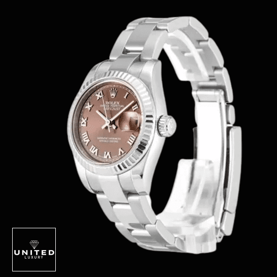 rolthtex Datejust 179179 Bronz Dial with Romen Numerial Fluted Bezel Replica