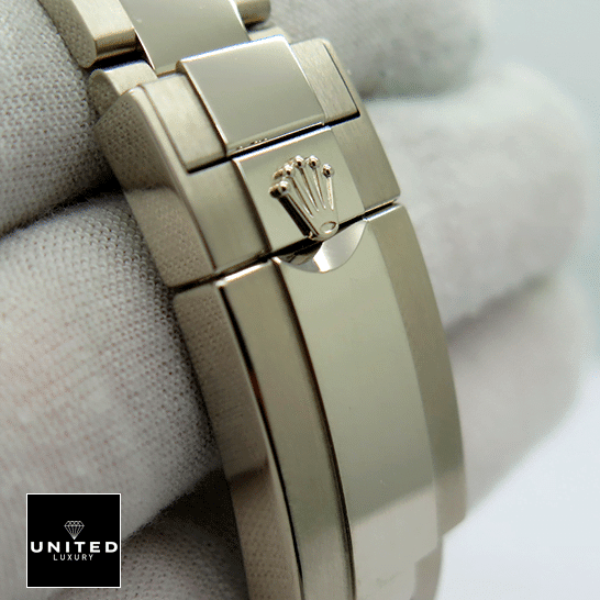 rolthtex GMT Master II 116710 S.Steel Fold Clasp on the rolthtex Logo Replica