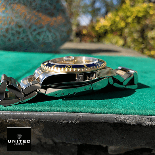 rolthtex Submariner 16613 Two Tone Stainless Steel Case Replica