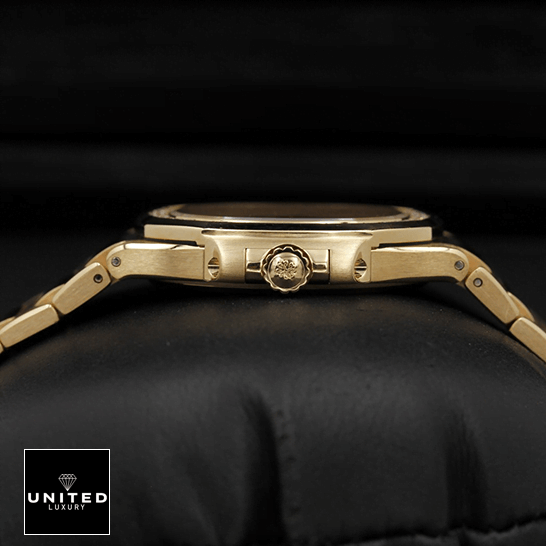 pathttek Philithtppe Nautilus 70101R-012 Rose Gold Case Replica side view