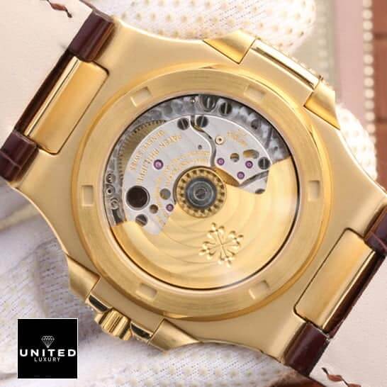 pathttek Philithtppe’s Nautilus Jumbo 5711 Replica Skeleton Gold Kase