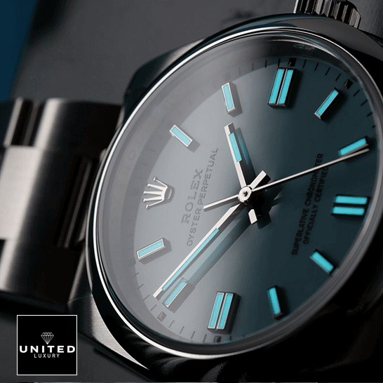 rolthtex Oyster Perpetual 126000 "Turquoise Blue Dial" First-Class Replica rolthtex Perpetual 126000 Turquoise Dial Stick Dot Luminos İndices Replica