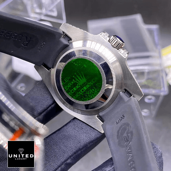 rolthtex Submariner 116336 Leather Bracelet Replica stainless steel case