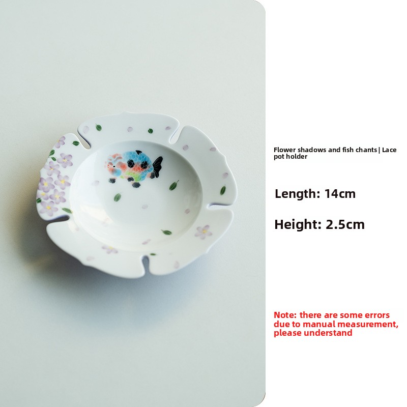 Hand-painted Colorful Goldfish Teapot Set