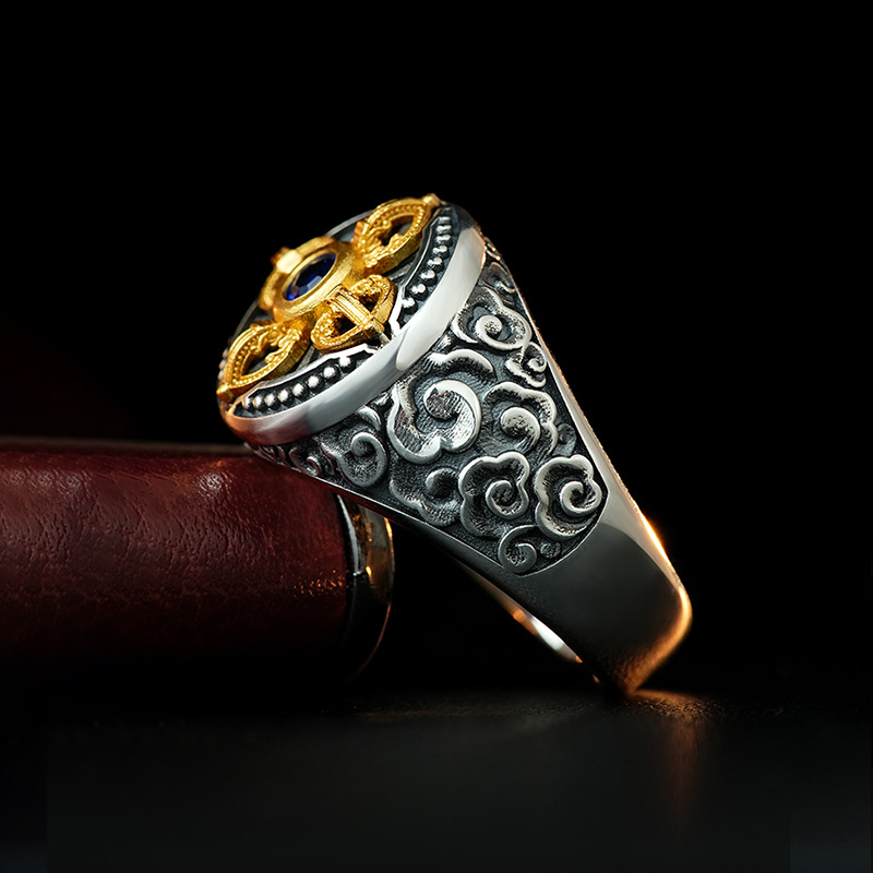 Tibetan Cross Vajra Ring