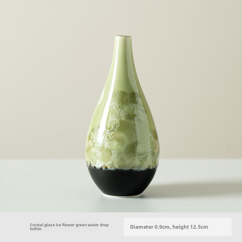 Mint Green Ceramic Vase Ornament