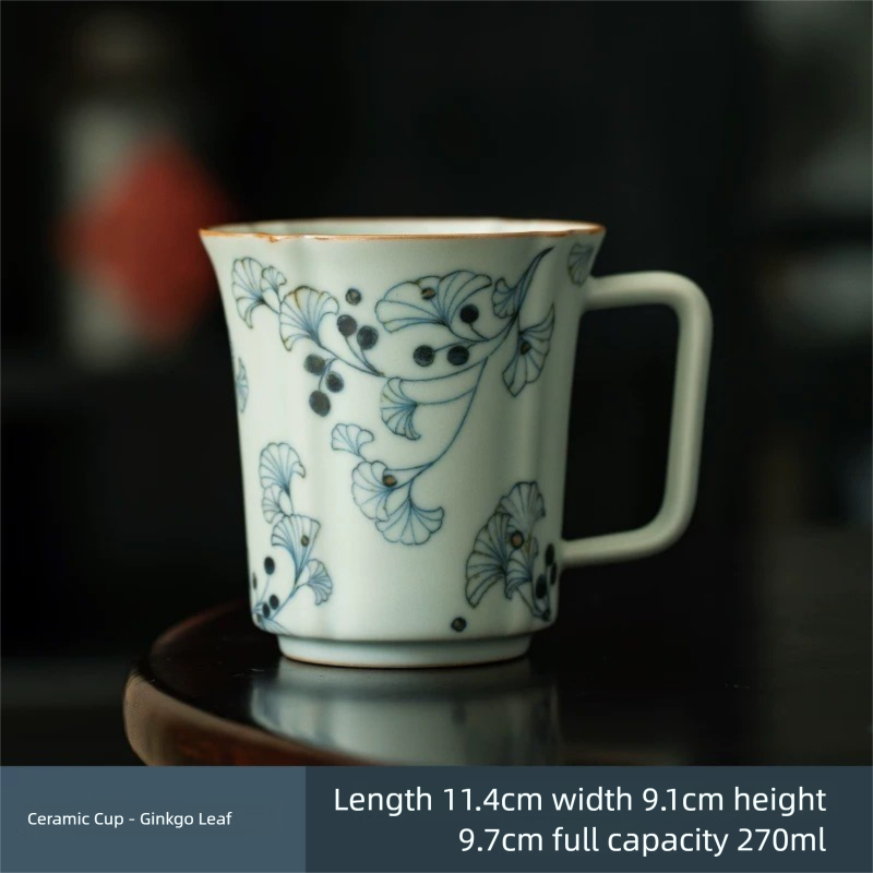 Ru Kiln Ceramic Tea Cup Coffee Cup