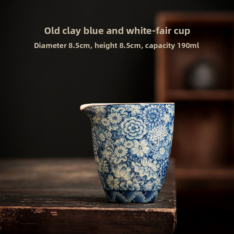 Dehua Old Pottery Clay Three-Talent Covered Bowl High-End Tea Bowl with Lid Tea Set