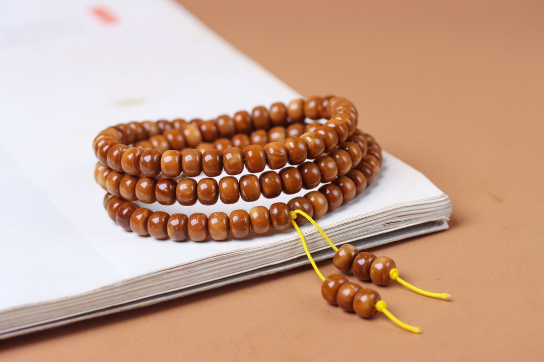 Natural Cook Demon Flower Prayer Beads