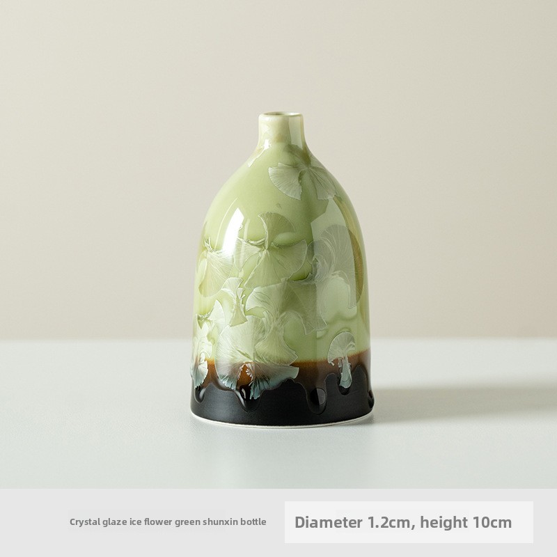 Mint Green Ceramic Vase Ornament