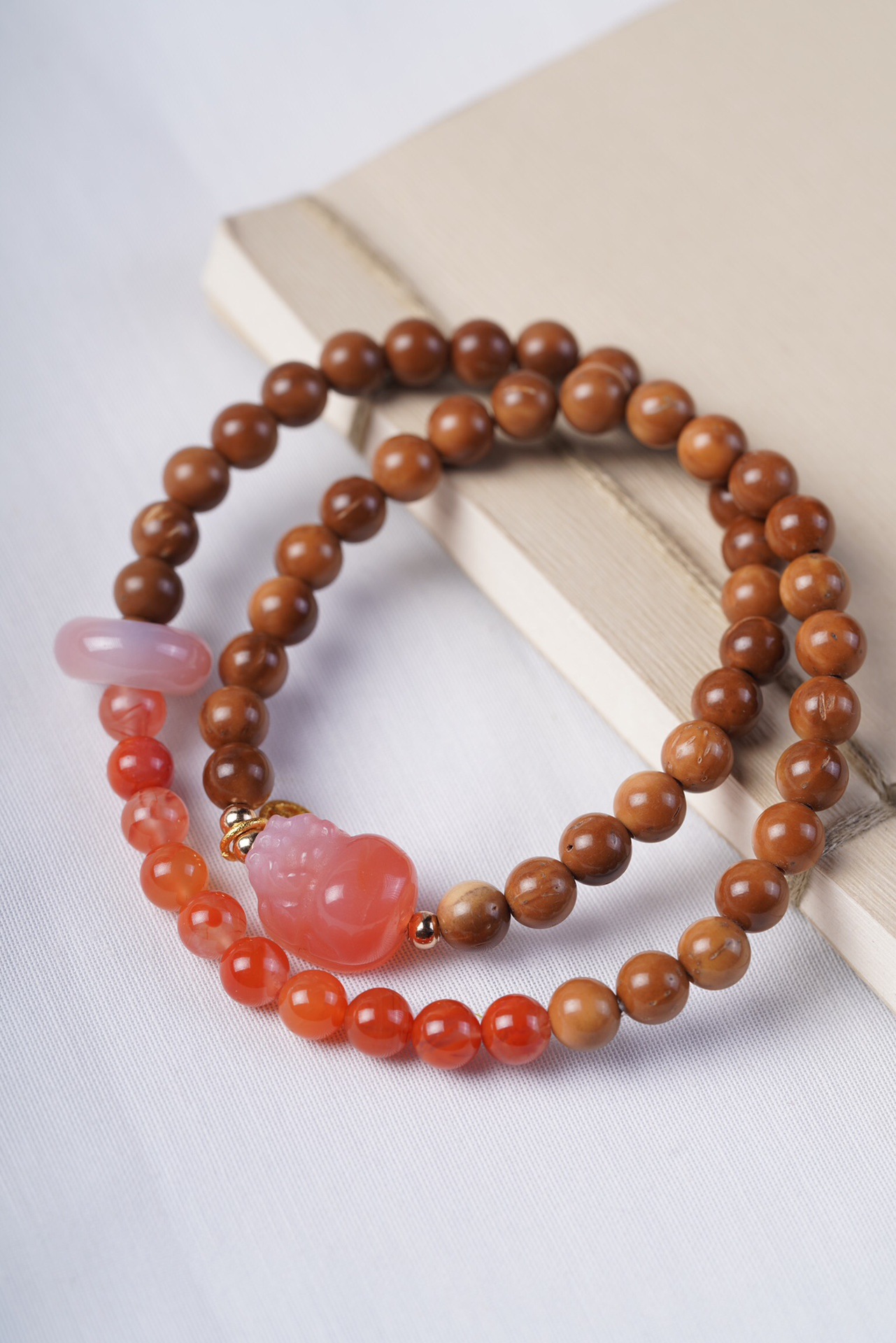 Cook's Natural Bodhi Seed Handheld Buddhist Beads