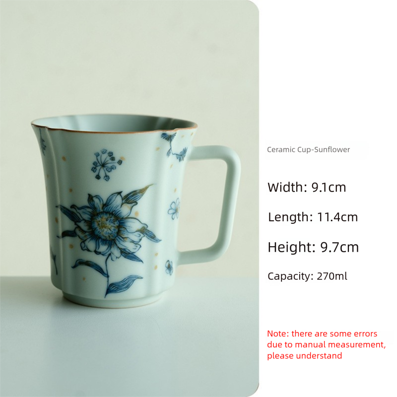 Ru Kiln Ceramic Tea Cup Coffee Cup