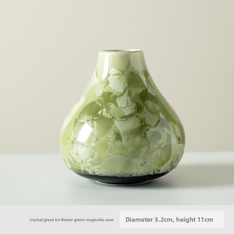 Mint Green Ceramic Vase Ornament