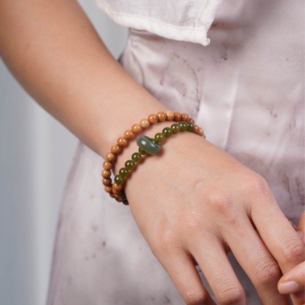 Cook's Natural Bodhi Seed Handheld Buddhist Beads