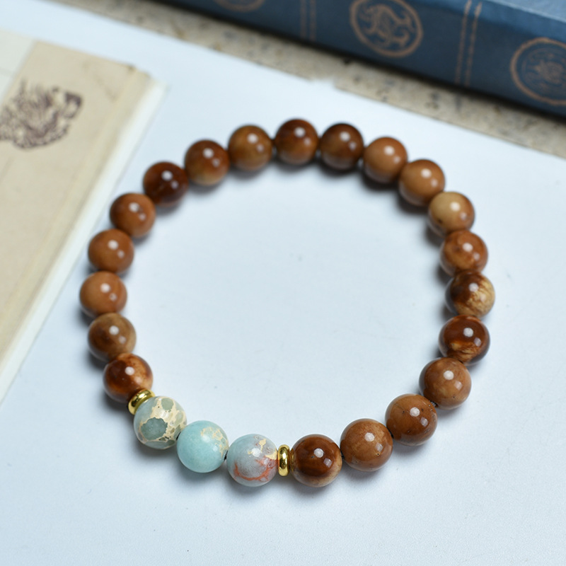 Natural Cook Demon Flower Prayer Beads