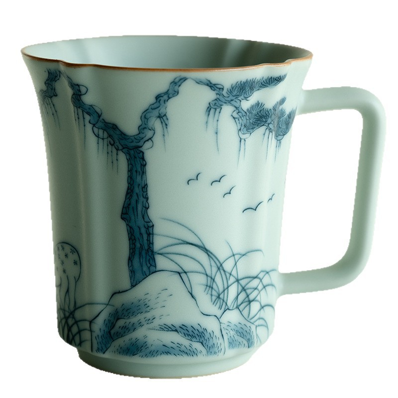 Ru Kiln Ceramic Tea Cup Coffee Cup