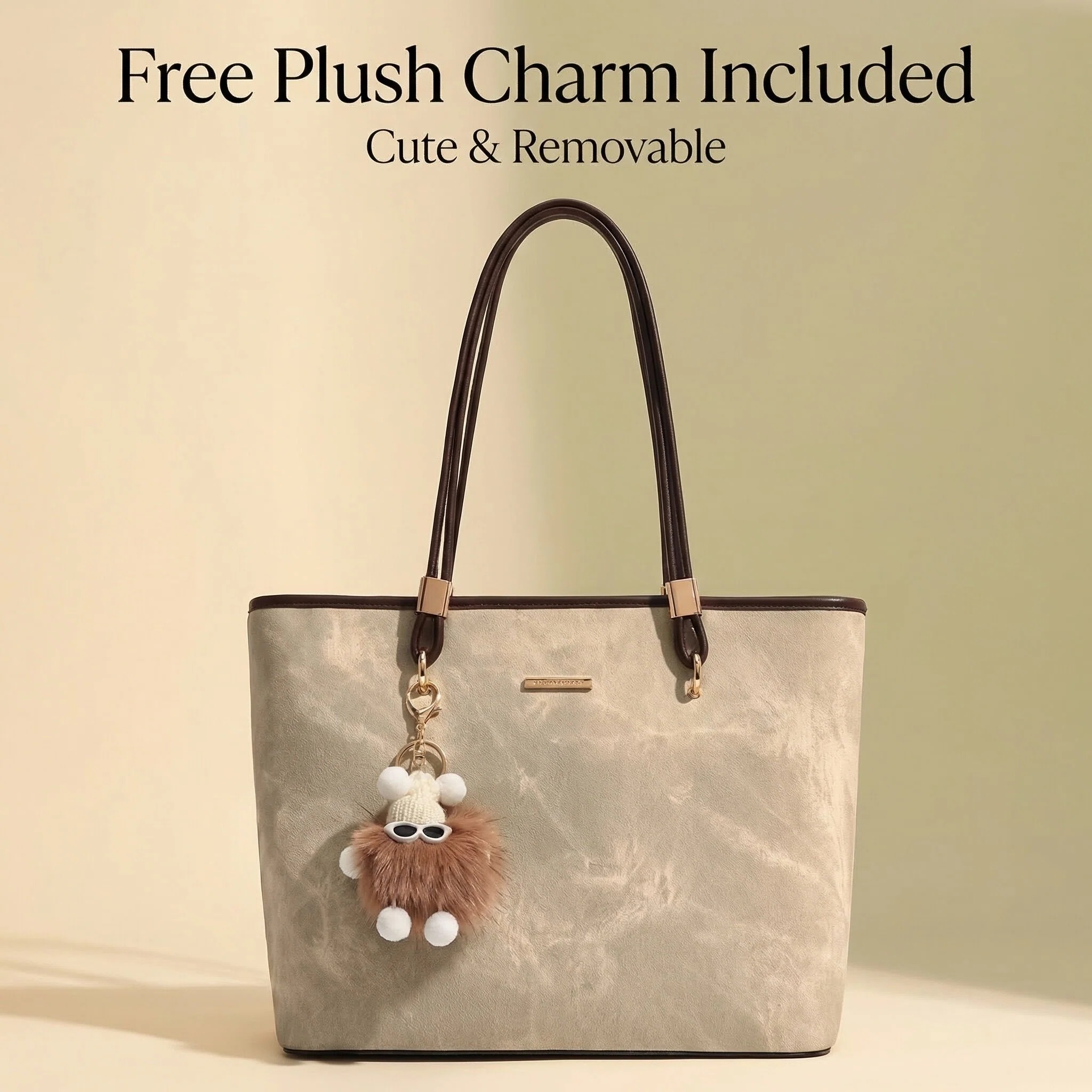 Elegant everyday tote bag for women with minimalist design and spacious interior