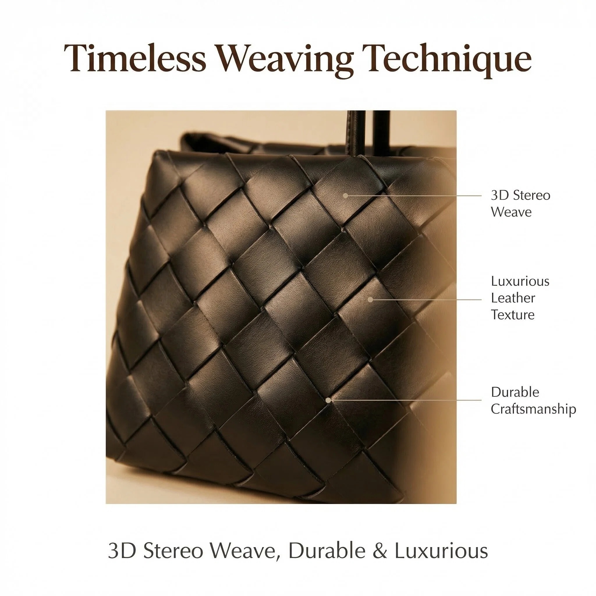 large capacity woven tote bag fits laptop and daily essentials for work