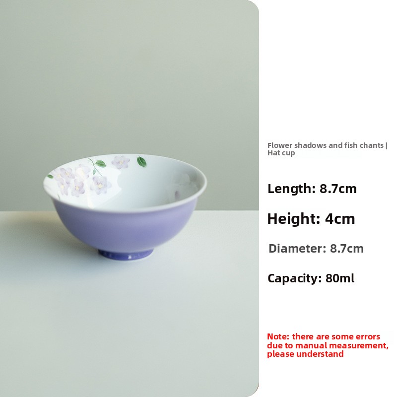 Hand-painted Colorful Goldfish Teapot Set