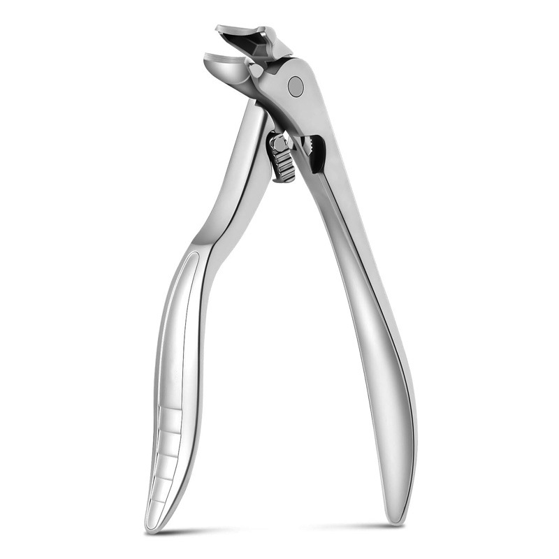 ✂️ Black Curved Nail Clipper – Ergonomic & Easy for Seniors 🖤