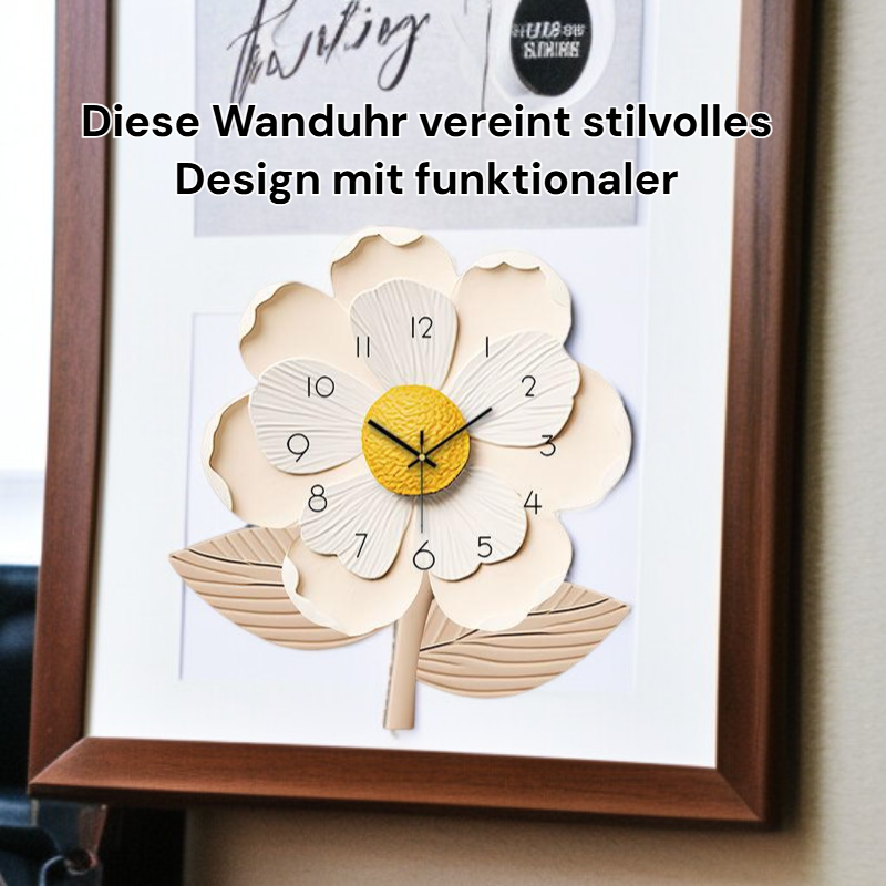 Stilvoll und schlichtWanduhr, dekorative Gemäldeuhr