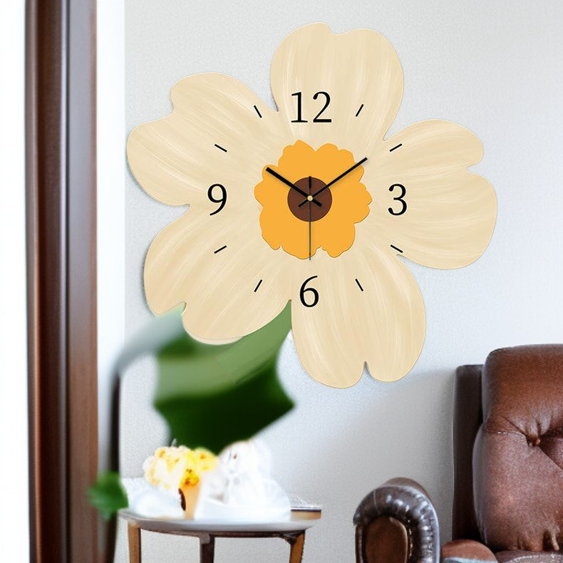 Stilvoll und schlichtWanduhr, dekorative Gemäldeuhr