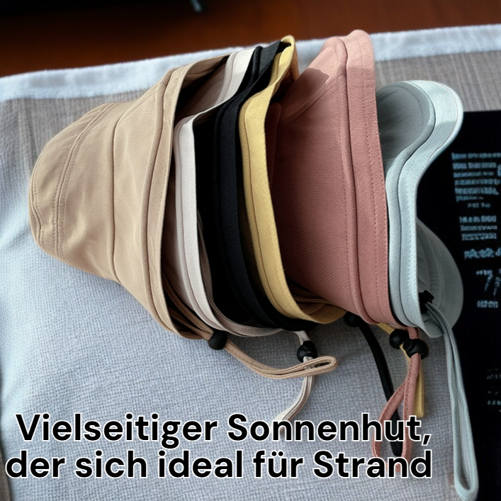  stylischer und das Gesicht schlanker machender Sonnenhut