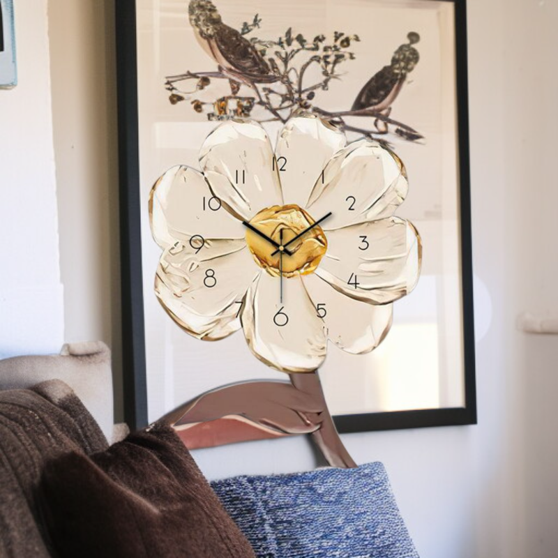 Stilvoll und schlichtWanduhr, dekorative Gemäldeuhr