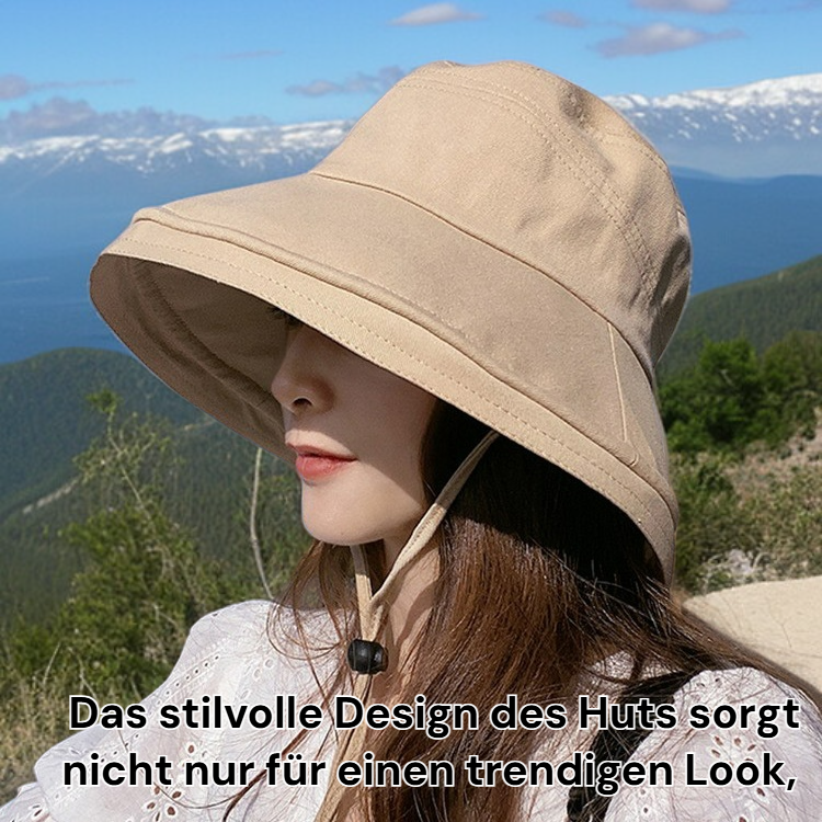  stylischer und das Gesicht schlanker machender Sonnenhut