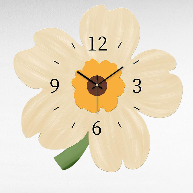 Stilvoll und schlichtWanduhr, dekorative Gemäldeuhr